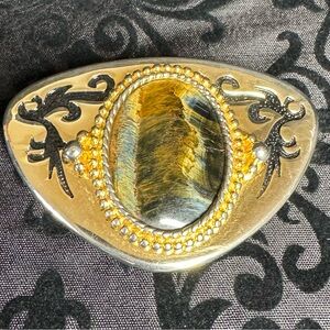 Labradorite Belt Buckle